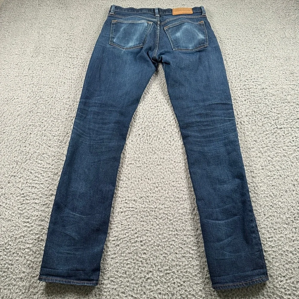 J.Crew‎ Jeans Men's Slim 484 Denim Blue Wash 28x32 Kurabo Japanese Denim Faded